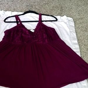 sexy sleep tank Torrid size 3